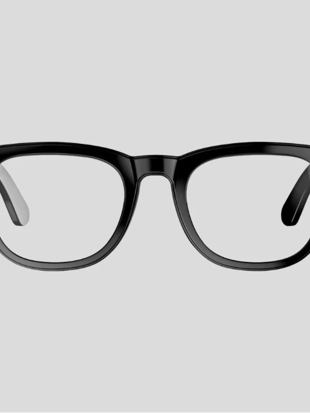 AI Smart Glasses 1080P HD Camera Bluetooth Audio Voice Assistant Black